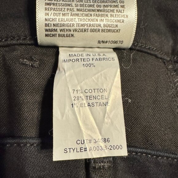 AGOLDE Sophie Goth Punk Distressed Ripped High Rise Skinny Jeans in Black Sz. 27 - Picture 7 of 13